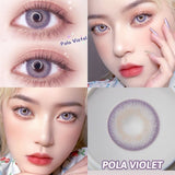 Xpoko Pola Violet Contact Lenses