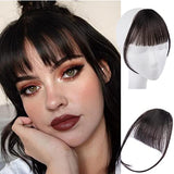 Xpoko Synthetic Natural Forehead Ins Hair Fake Fringes Air Bangs Wig Female Piece Real Comic Flush Bangs Invisible Wig