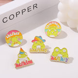 Xpoko Cute Frog Pins Christmas Thanksgiving gifts