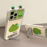 Xpoko Big Eye Frog Phone Case With Holder