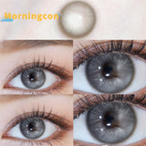 Xpoko Taylor Green  Myopia Prescription Soft Colored Contact Lenses For Eyes Small Beauty Pupil Make Up Natural Yearly