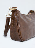 Xpoko Peta & Jain Piper Bag Chocolate Croc