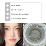 Xpoko Ghost Green Contact Lenses(12 months wear)