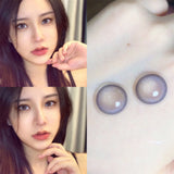 Xpoko Blue Tears Purple Contact Lenses