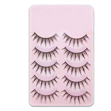 Xpoko Natural Curled A-type False Eyelashes Christmas Thanksgiving gifts