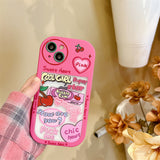 Xpoko Pink Girl Love Graffiti Phone Case