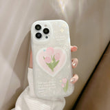 Xpoko Tulip Shell Pattern Phone Case