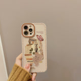 Xpoko Retro Sticker Phone Case