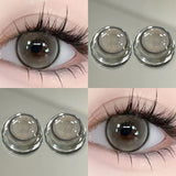 Xpoko Black Silk Bandage Contact Lenses(6months wear)