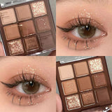 Xpoko Mocha Chocolate Eyeshadow Palette Christmas Thanksgiving gifts