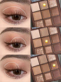 Xpoko Mocha Chocolate Eyeshadow Palette Christmas Thanksgiving gifts