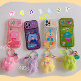 Xpoko Cute Monster Pendant Phone Case