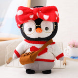 Xpoko Kawaii Dress Up Penguin Family Plushie Christmas Thanksgiving gifts