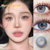 Xpoko Taylor Green  Myopia Prescription Soft Colored Contact Lenses For Eyes Small Beauty Pupil Make Up Natural Yearly