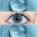 Xpoko New Blue 14.2mm Contact Lenses