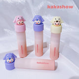 Xpoko Cute Doll Head Lipstick Christmas Thanksgiving gifts