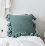 Xpoko Bohemian Knitted Pastel Color Pillowcase