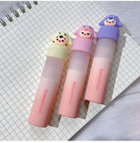 Xpoko Cute Doll Head Lipstick Christmas Thanksgiving gifts