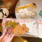 Xpoko Cute Girly Cosmetic Bag Christmas Thanksgiving gifts