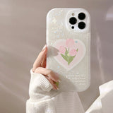 Xpoko Tulip Shell Pattern Phone Case