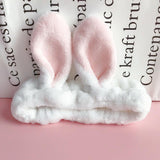 Xpoko Simple Cartoon Rabbit Ears Headband Christmas Thanksgiving gifts