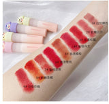 Xpoko Cute Doll Head Lipstick Christmas Thanksgiving gifts