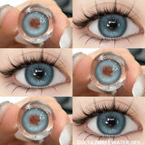 Xpoko YICKYUE -  1Pair New Colored Contact Lenses for Eyes Natural Contact Lenses Blue Eye Lens Green Lenses Yearly Brown Eye Contacts