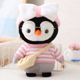 Xpoko Kawaii Dress Up Penguin Family Plushie Christmas Thanksgiving gifts