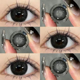 Xpoko Stata Black14.2mm Contact Lenses(6months wear)