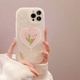 Xpoko Tulip Shell Pattern Phone Case