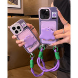 Xpoko Purple Monster Bracket Phone Case