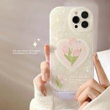 Xpoko Tulip Shell Pattern Phone Case