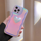 Xpoko Laser Three-dimensional Love Phone Case Christmas Thanksgiving gifts