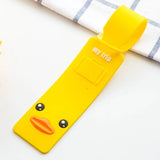 Xpoko back to school Fashion Travel Accessories Cute Animals Strip Luggage Tag Silicone Suitcase ID Addres Holder Baggage Boarding Tag Portable Label