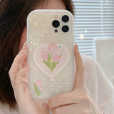 Xpoko Tulip Shell Pattern Phone Case