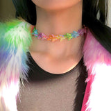 Xpoko Christmas Gifts 90's Kids Butterfly Choker