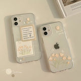 Xpoko Original Hand Painted Flowers Phone Case