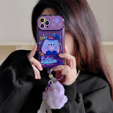 Xpoko Cute Monster Pendant Phone Case