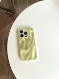 Xpoko Yellow Colorful Spots Summer Funda For Iphone 14ProMax 15 13 14Pro 11 15Pro 12 14 Pro Max 15ProMax 13Pro Sand INS Phone Case