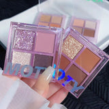 Xpoko 4 Colors Shine Eyeshadow Christmas Thanksgiving gifts