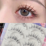 Xpoko One Slice Style Little Devil False Eyelashes Christmas Thanksgiving gifts