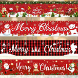 Xpoko Christmas Outdoor Banner Flag Merry Christmas Decoration for Home 2024 Xmas Ornament Navidad Natal Noel Gift Happy New Year 2025