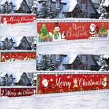 Xpoko Christmas Outdoor Banner Flag Merry Christmas Decoration for Home 2024 Xmas Ornament Navidad Natal Noel Gift Happy New Year 2025