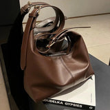 Xpoko Adjustable Strap Shoulder Leather Bag