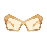 Xpoko Cat Eye Oversized Sunglasses