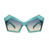 Xpoko Cat Eye Oversized Sunglasses