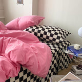 Xpoko Aesthetic Pink Series Bedding Set