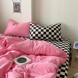 Xpoko Aesthetic Pink Series Bedding Set