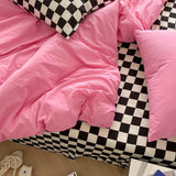 Xpoko Aesthetic Pink Series Bedding Set