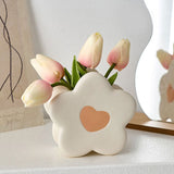 Xpoko Danish Pastel Ceramic Flower Vase